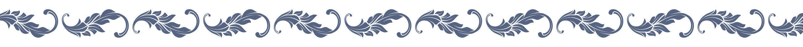Desktop_Blue_Filigree_Line_Full_Screen A repeating horizontal pattern of stylized blue swans facing alternating directions, with elegant curves and feather details on a light background.